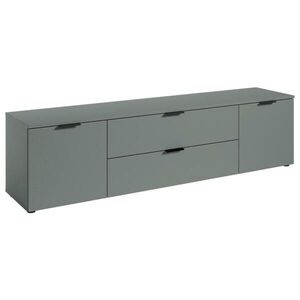 Carryhome NÍZKA KOMODA, šalviovozelená, 180/47/40 cm vyobraziť
