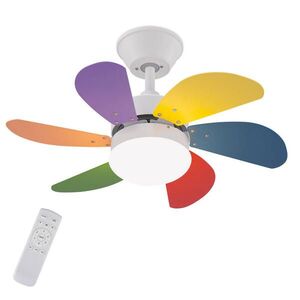 Nettlife STROPNÝ ventilátor Emmen II, 75x75x43 cm vyobraziť
