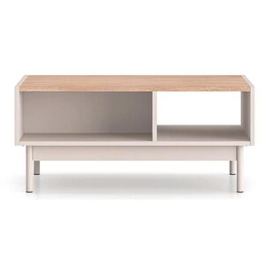 Selsey KONFERENČNÝ STOLÍK Dunea kašmírovo sivý/vzhľad dubového dreva 90x60 cm vyobraziť