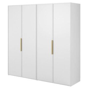 Selsey ŠATNÍKOVÁ SKRIŇA Frame biela 200 cm vyobraziť