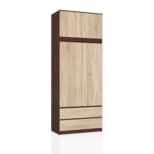 RAUMHIRSCH FURNITURE SKRÍŇ Tmavohnedá, dub Sonoma 234/90/51 vyobraziť