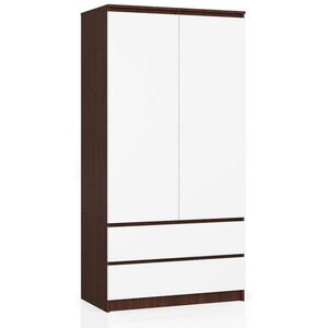 RAUMHIRSCH FURNITURE ŠATNÍK tmavohnedá, biela 180/90/51 vyobraziť