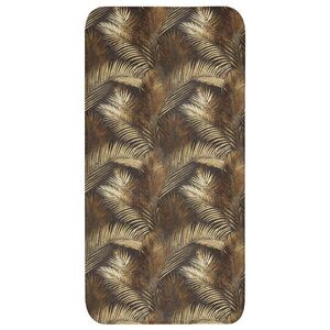 OnlyWow KÚPEĽŇOVÁ PREDLOŽKA Tropické - listy - zlaté 60x120 cm vyobraziť