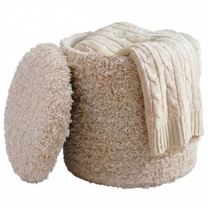 Livetastic TABURETKA, textil, 40/45/40 cm vyobraziť