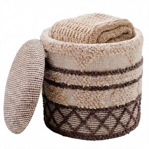 Livetastic TABURETKA, textil, 40/45/40 cm vyobraziť