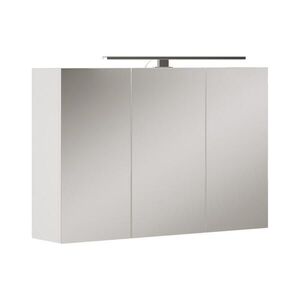 Vicco KÚPEĽŇOVÁ ZRKADLOVÁ SKRINKA Lavio biely 90 x 60 cm s LED osvetlením vyobraziť