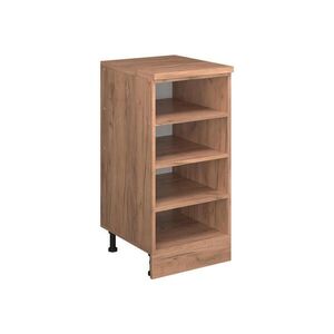 Vicco KUCHYNSKÁ SKRIŇA PRE ŠIKMÉ STRECHY R-Line, Dub Goldkraft/Dub Goldkraft, 40 cm bez skosenia, otvorený vyobraziť
