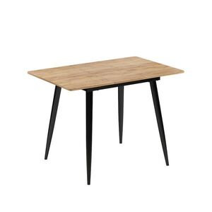 Vicco JEDÁLENSKÝ STÔL Beaver, Dub Goldkraft/čierna, 80-110 x 70 cm Rozšíriteľný vyobraziť