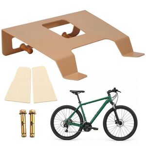 Relaxdays DRŽIAK Biely na bicykel nástenný 3-v-1 vyobraziť