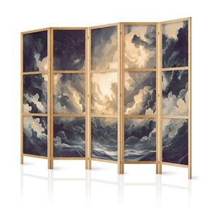 Muralo PARAVÁN Japonský 5-dielny 225x172 cm Malebné Oblaky vyobraziť