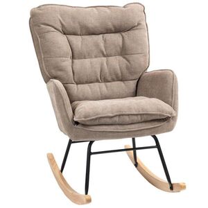 OKWISH HOJDACIE kreslo 71/98, 5/97 cm hnedé s ergonomickou opierkou z polyesteru vyobraziť