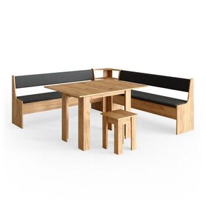 Vicco ROHOVÁ LAVICOVÁ SKUPINA Roman Dub Goldkraft 210 x 210 cm so stolom vyobraziť