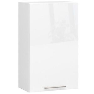 RAUMHIRSCH FURNITURE ZÁVESNÁ SKRÍŇ Biela, Lesklá biela 72/50/30 vyobraziť