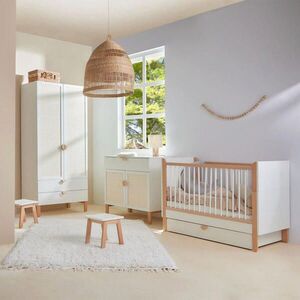 Petits-meubles IZBA PRE BÁBÄTKO 3-dielny Laurie Biela a drevo vyobraziť