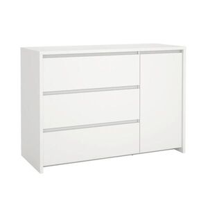 Boxxx KOMODA, biela, 119/84/48 cm vyobraziť