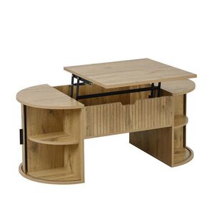 Flora Grace KONFERENČNÝ stolík 100/50/40, 5 cm dub s výškovo nastaviteľnou doskou vyobraziť
