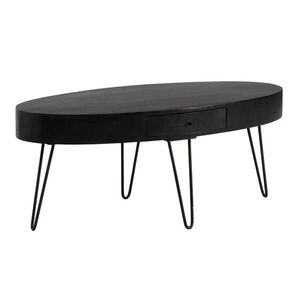 MID.YOU KONFERENČNÝ STOLÍK, čierna, drevo, 100/50/40 cm vyobraziť
