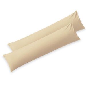 Blumtal OBLIEČKA na vankúš Agneta 40/145 cm, súprava 2 ks, 100% bavlna, béžová vyobraziť