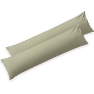 Blumtal OBLIEČKA na vankúš Agneta 40/145 cm, súprava 2 ks, 100% bavlna, Olivově zelená vyobraziť