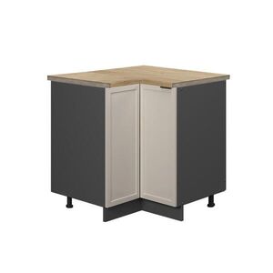 Vicco ROHOVÁ SPODNÁ SKRINKA Fame-Line GreyBeige 80.5 cm , AP Oak vyobraziť
