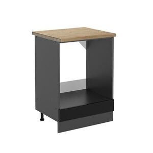 Vicco SKRINKA NA PRESTAVBU SPORÁKA R-Line Čierny vysoký lesk 60 cm , AP Oak vyobraziť