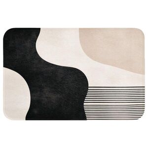 OnlyWow PREDLOŽKA PRED WC Abstraktné - Japonské - Béžové - Moderné 60x40 cm vyobraziť