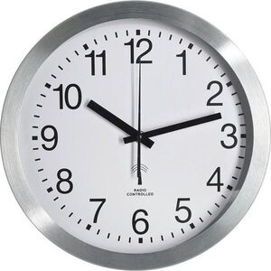 Ambia Home NÁSTENNÉ HODINY strieborná, biela 25 cm vyobraziť
