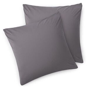 Blumtal OBLIEČKA na vankúš Agneta 80/80 cm, súprava 2 ks, 100% bavlna, sivá vyobraziť