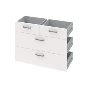 Sada zásuviek (4 ks) Mega 02, biela% vyobraziť