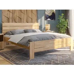 Posteľ Lina 180x200 cm, prírodný buk% vyobraziť