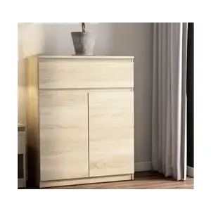 Skrinka so zásuvkou Carlos, dub sonoma, 80 cm% vyobraziť