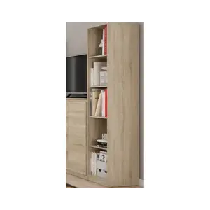 Vysoký regál Carlos, dub sonoma, šírka 40 cm% vyobraziť