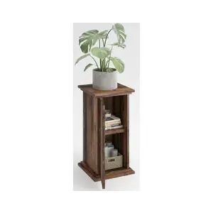 Skrinka v optike stĺpa Essex 1, výška 58 cm, vintage optika dreva% vyobraziť