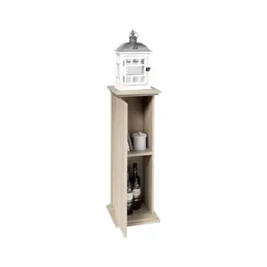Skrinka v optike stĺpa Essex 2, výška 89 cm, dub sonoma% vyobraziť