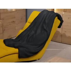 Deka Kuschelteddy 150x200 cm, antracitová% vyobraziť