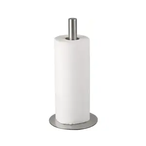 Nerezový stojan na papierové utierky 15 cm, výška 35 cm% vyobraziť