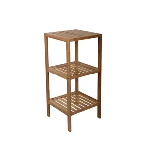 Drevený regál Bamboo, 3 police% vyobraziť