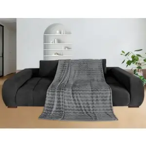 Deka Cashmere touch Nele 150x200 cm, antracit% vyobraziť