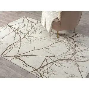 Koberec Creation 80x150 cm, krémový, motív vetvy% vyobraziť
