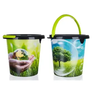 Vedierko Eco 10 l, mix dekorov% vyobraziť