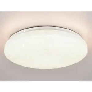 Stropné/nástenné LED osvetlenie Vega 33 cm, trblietavý efekt% vyobraziť
