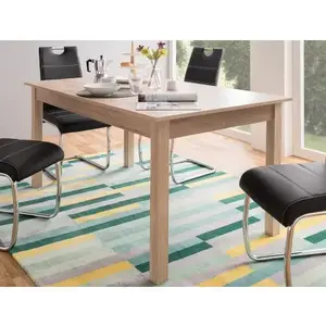 Rozkladací jedálenský stôl Coburg 120x70 cm, dub sonoma% vyobraziť