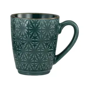Hrnček 300 ml Retro, petrolejová% vyobraziť