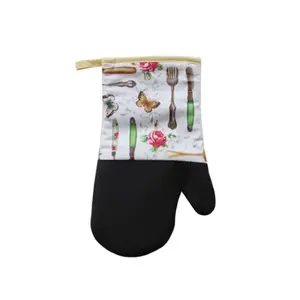 Kuchynská rukavica 31 cm, neoprén, príbor% vyobraziť