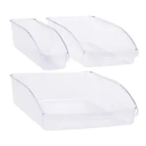 Súprava organizérov do chladničky 3 ks, plast% vyobraziť