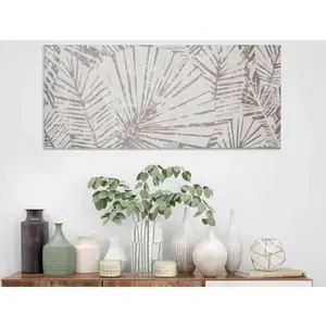 Obraz na stenu Boho listy abstrakcia, 150x65 cm% vyobraziť