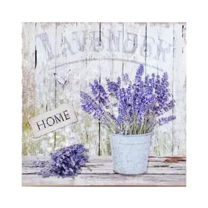 Obraz na plátne Levanduľa zátišie Home, 40x40 cm% vyobraziť