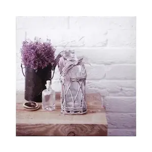 Obraz na plátne Levanduľové zátišie, 50x50 cm% vyobraziť