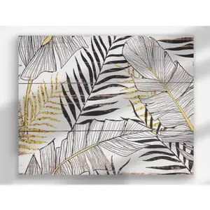 Obraz na plátne Exotické tropické listy, 40x50 cm% vyobraziť