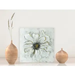 Ručne maľovaný obraz Květ 30x30 cm% vyobraziť